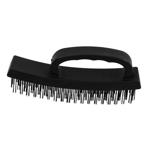 ARTIBETTER スチールワイヤーブラシ 塗装除去 サビ取り用 清掃用属ブラシ 糸くず除去 ハンドル付き 耐久性設計 家 業務用清掃工具